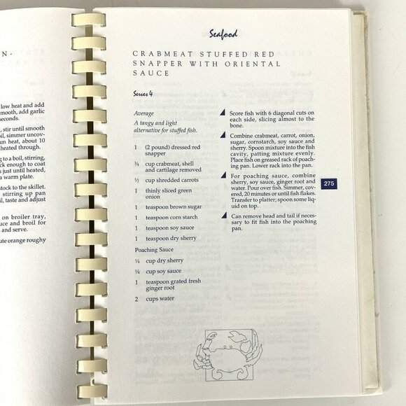 Of Tide & Thyme Cookbook Junior League Of Annapolis MD 2006 Spiral-Bound Recipes - Picture 10 of 12